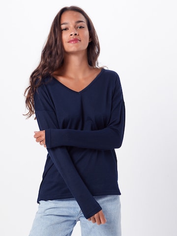 Pull-over 'Siane' Kaffe en bleu : devant