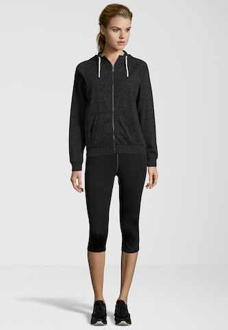 Athlecia Athletic Zip-Up Hoodie 'Coroglen' in Black