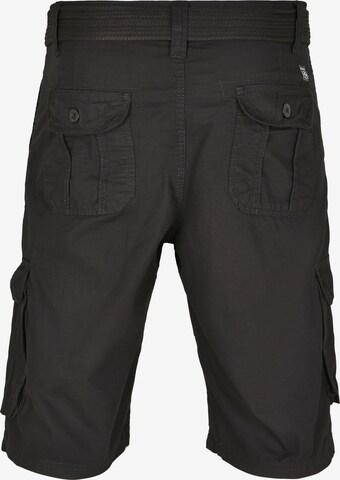 Regular Pantalon cargo SOUTHPOLE en noir