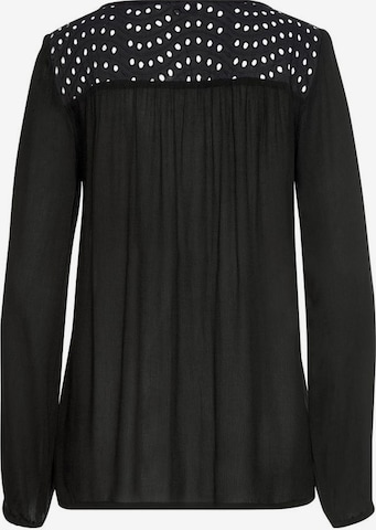 LASCANA Bluse in Schwarz