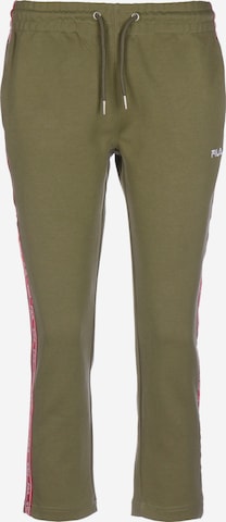 Pantalon de sport 'URVI' FILA en vert : devant