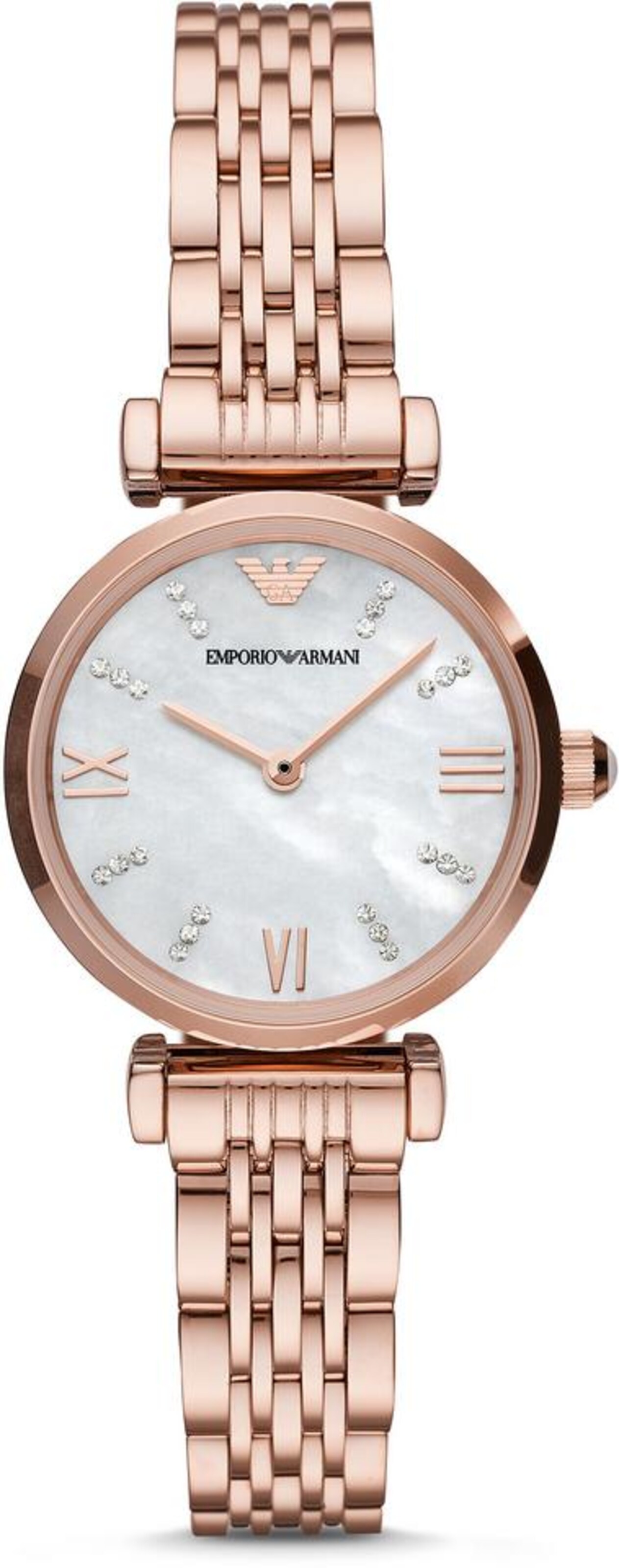 Emporio Armani Analog Watch in Gold: front
