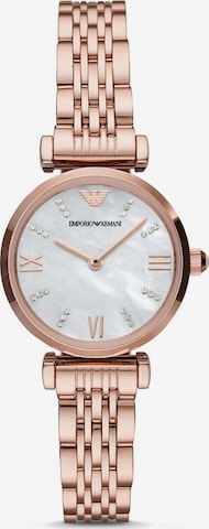 Emporio Armani Analog Watch in Gold: front