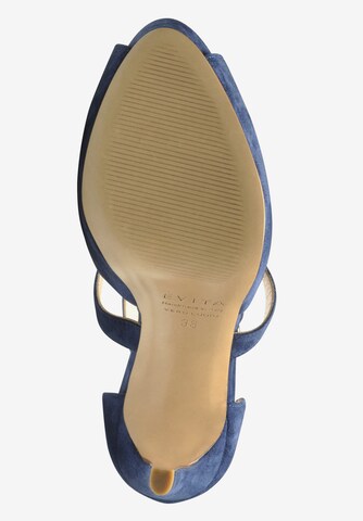 EVITA Slingpumps in Blauw