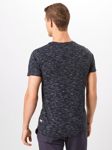 T-Shirt 'Blane' INDICODE JEANS en bleu : derrière