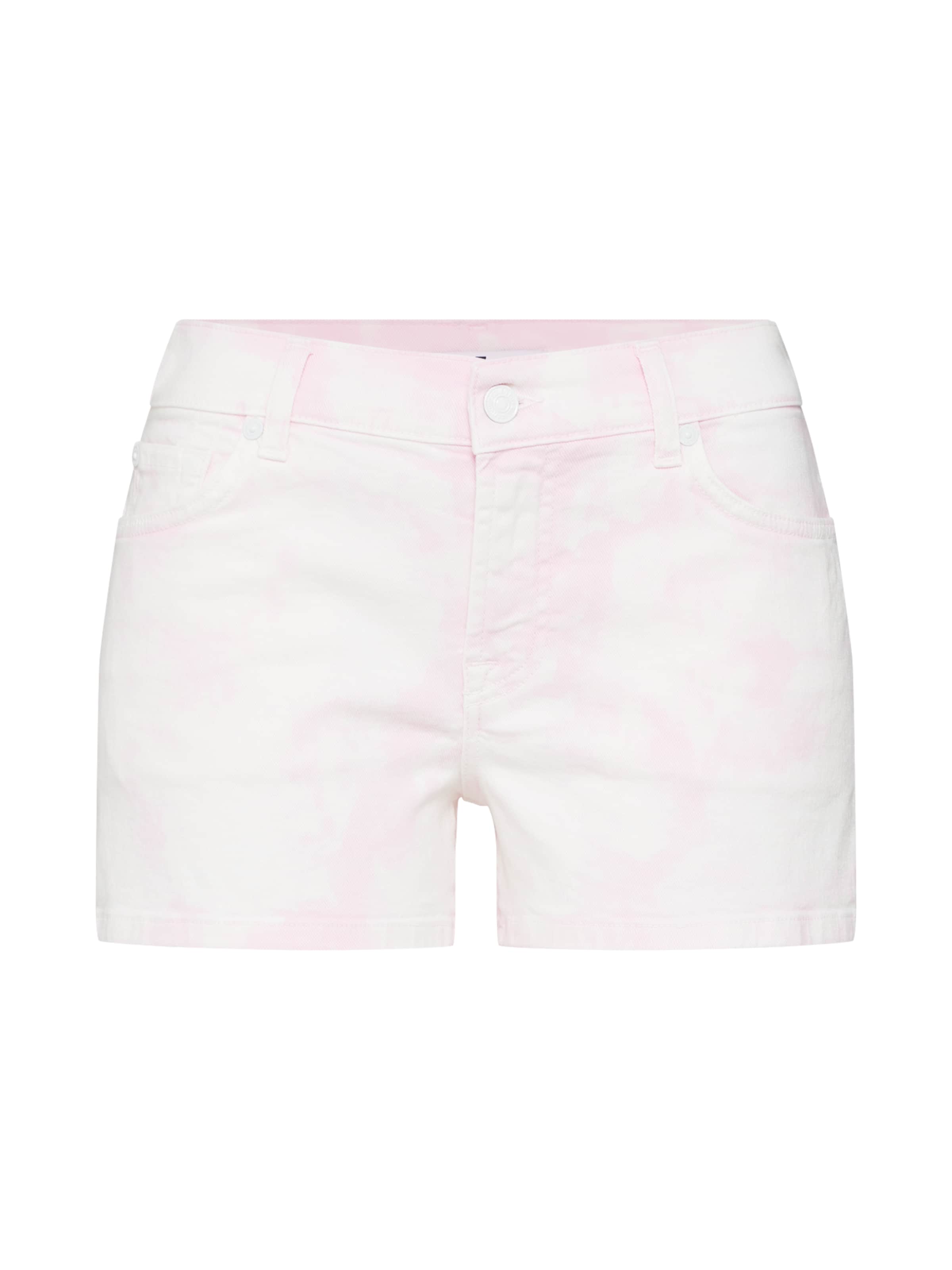 7 for all mankind - Jeans 'Mid Rise Shorts' in pink