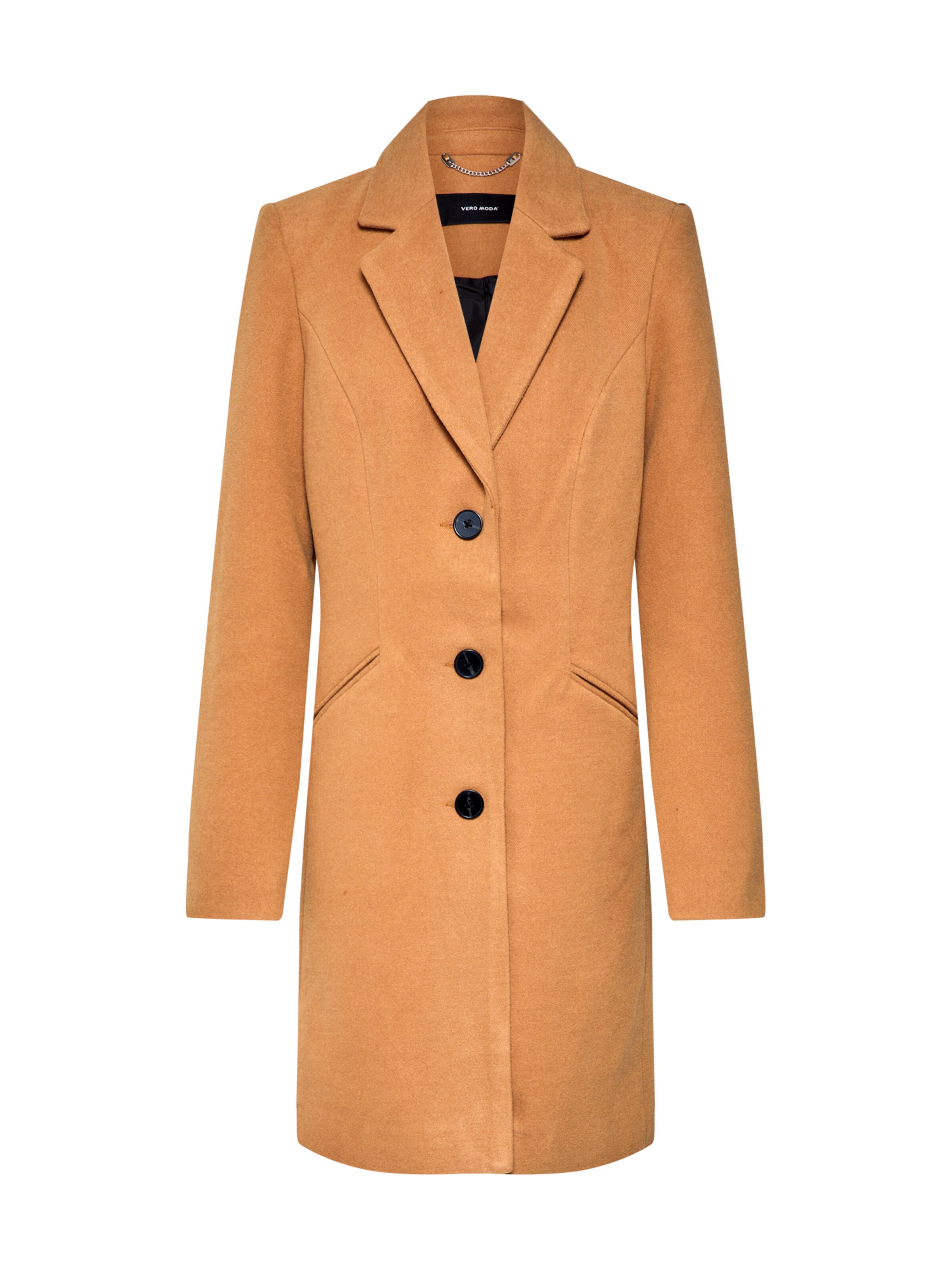 VERO MODA - Tussenmantel in de kleur Camel