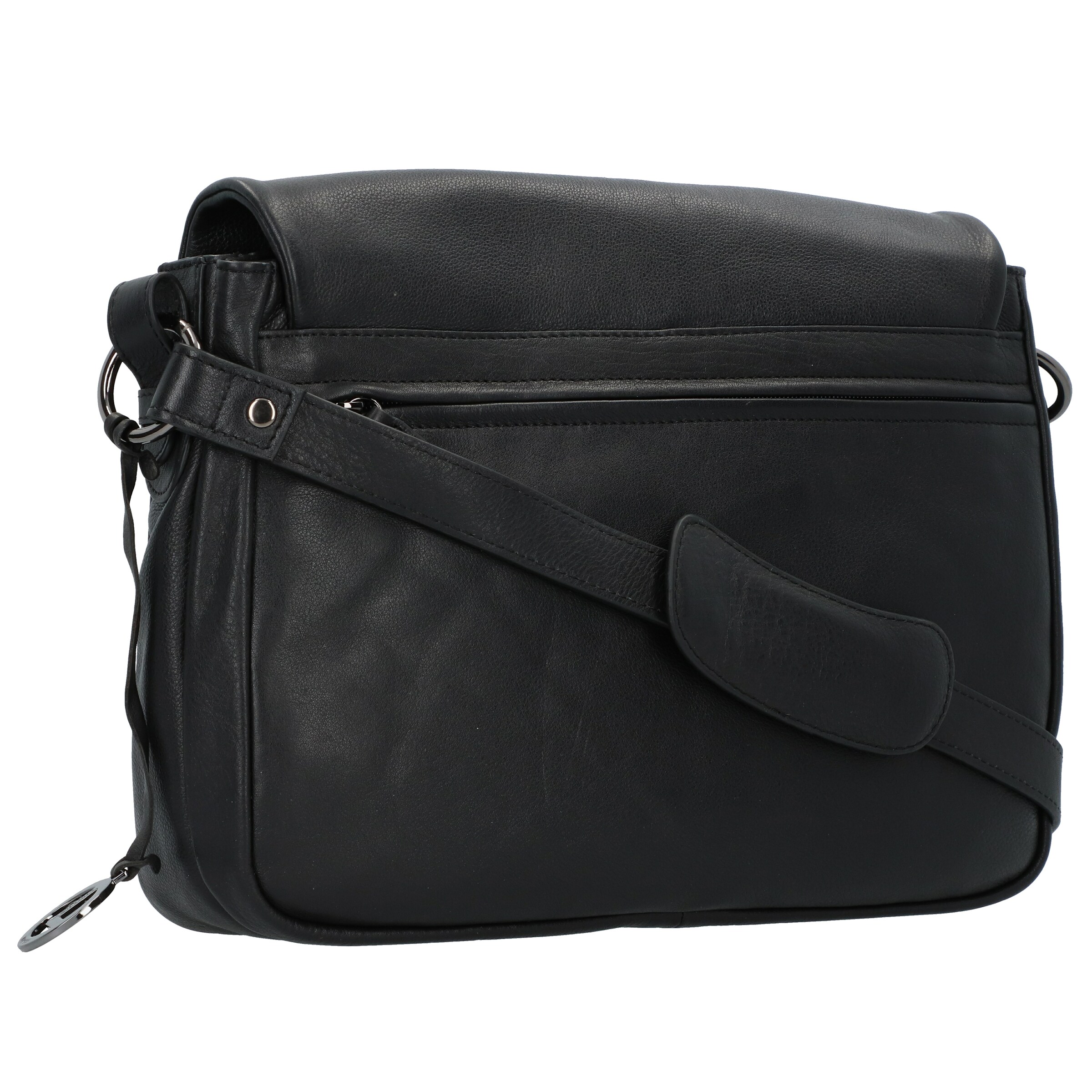 Sac à bandoulière 'Eva' L.CREDI en noir