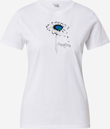 Maglietta 'Oopsy Tee' di Iriedaily in bianco: frontale