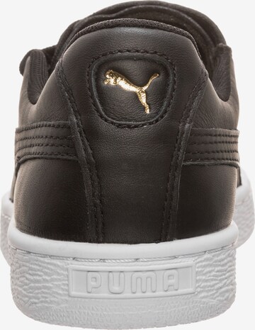 PUMA Sneakers laag 'Basket Crush Emboss' in Zwart