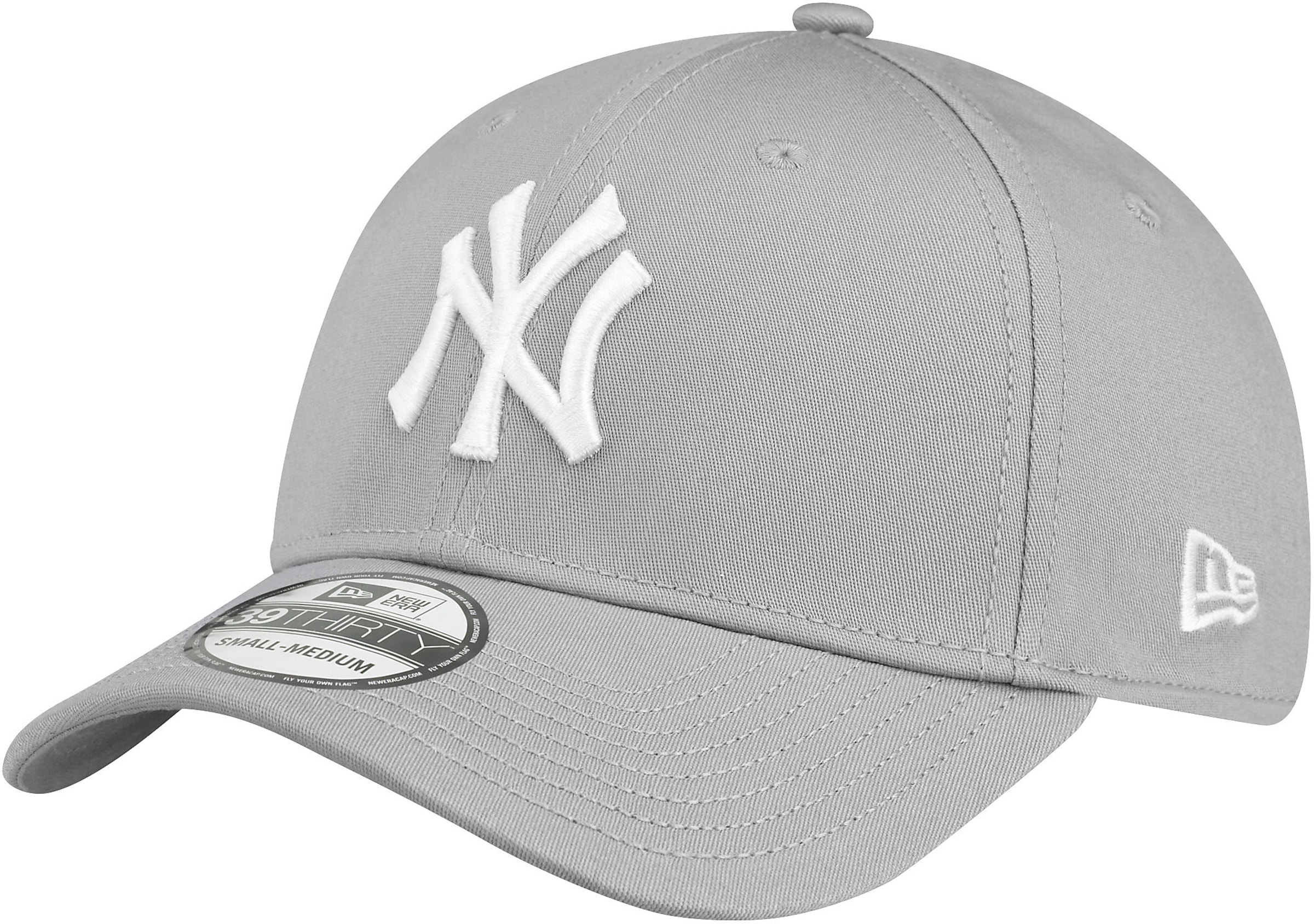 NEW ERA Gorra '39THIRTY LEAGUE BASIC NEYYAN' en gris, Vista del producto