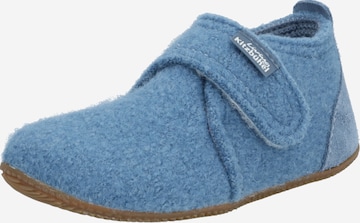 Living Kitzbühel Slippers in Blue: front