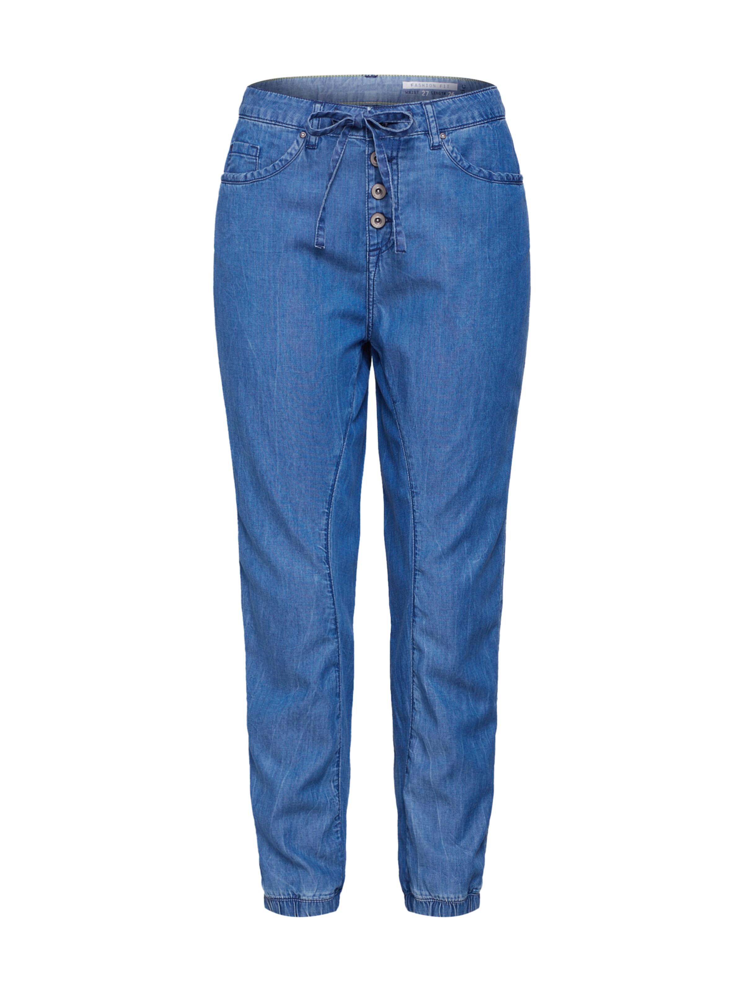 EDC BY ESPRIT - Jeans 'MR BF Jogger' in de kleur Blauw denim