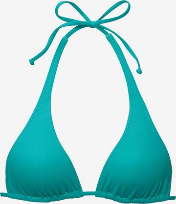 BUFFALO Bikini Top in Blue: front