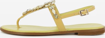 EVITA T-Bar Sandals 'OLIMPIA' in Yellow
