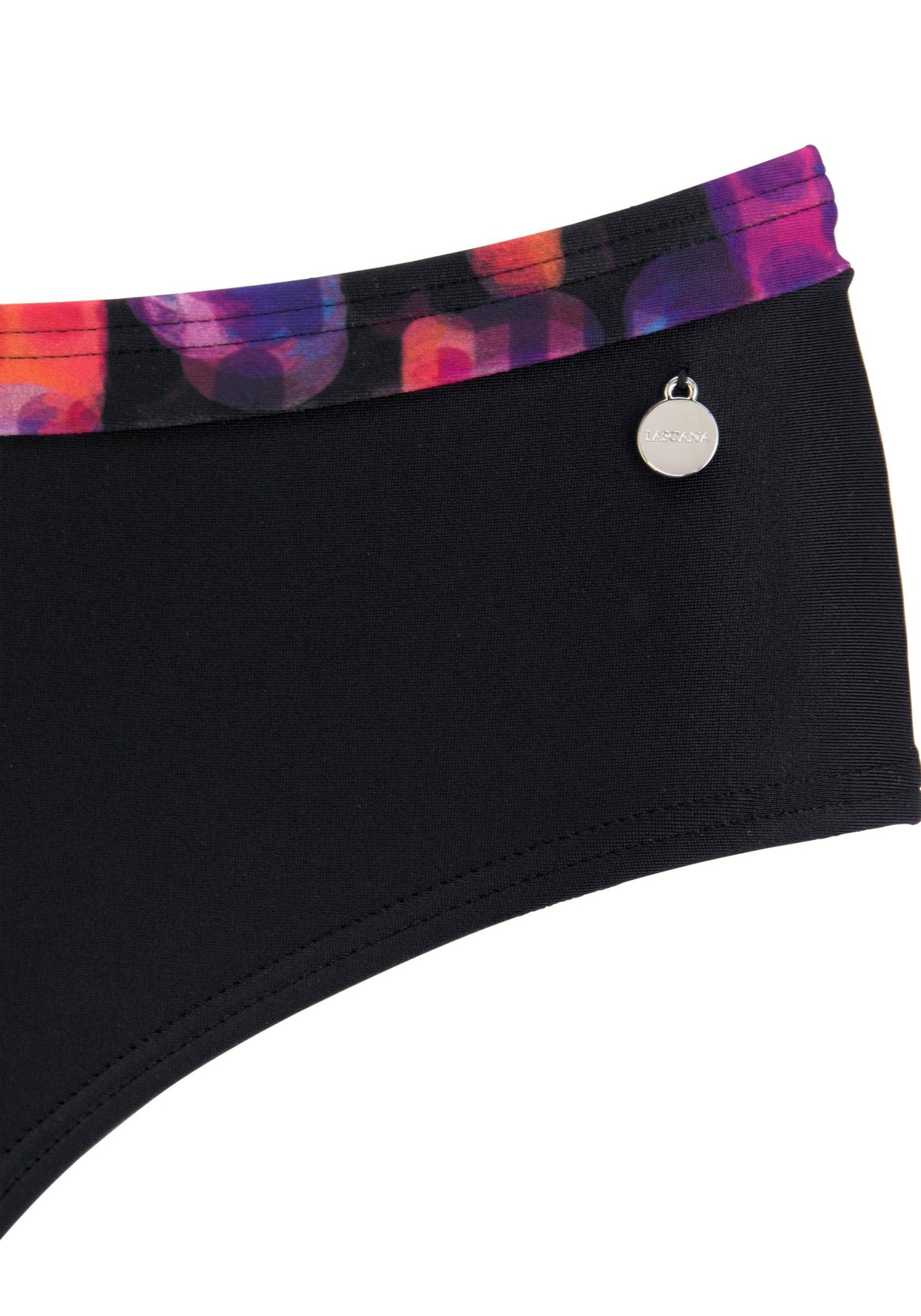 LASCANA Bikinibroek in Zwart