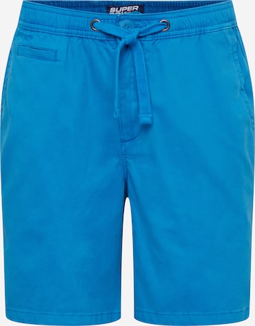 Superdry Chino in Blauw: voorkant