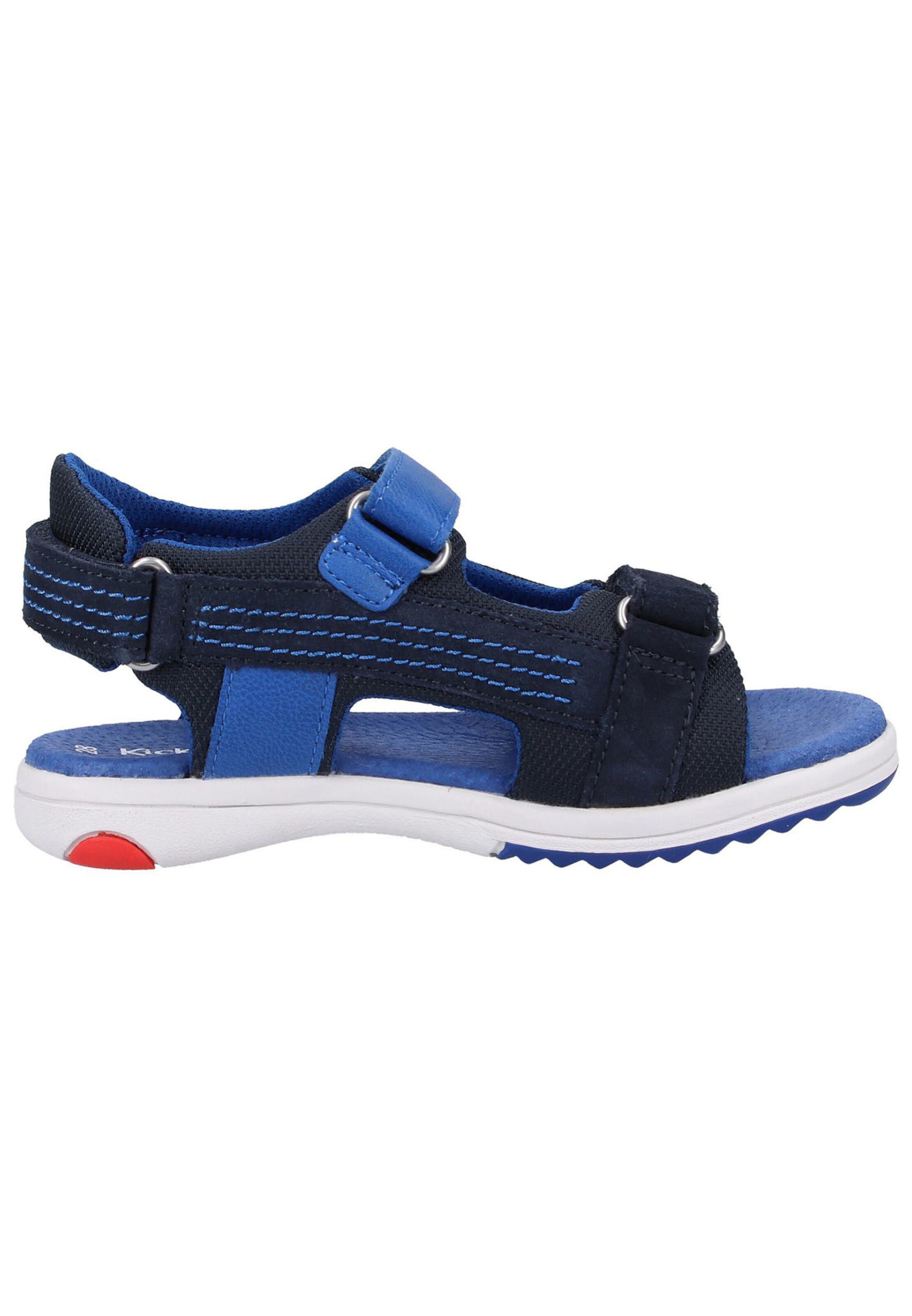 Calzatura aperta di Kickers in blu