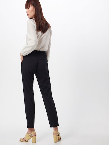 Coupe slim Pantalon à plis HUGO en noir