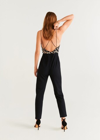 MANGO Overall 'Zoey' in Schwarz