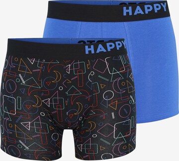 Boxers ' Trunks ' Happy Shorts en bleu : devant