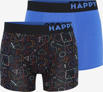 Happy Shorts Retroshorts ' Trunks ' in Blau: predná strana