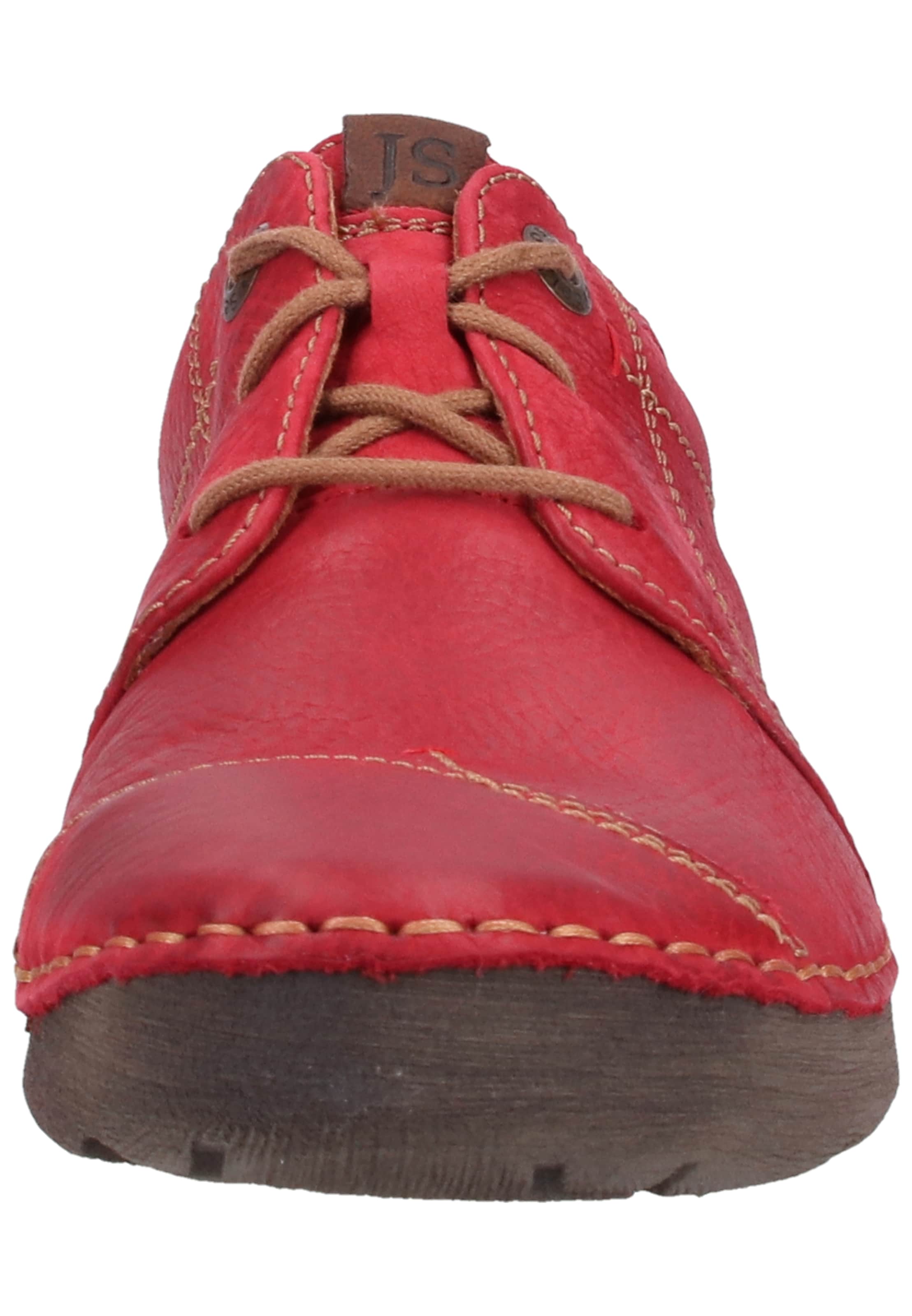 JOSEF SEIBEL Athletic lace-up shoe 'Fergey' in Red