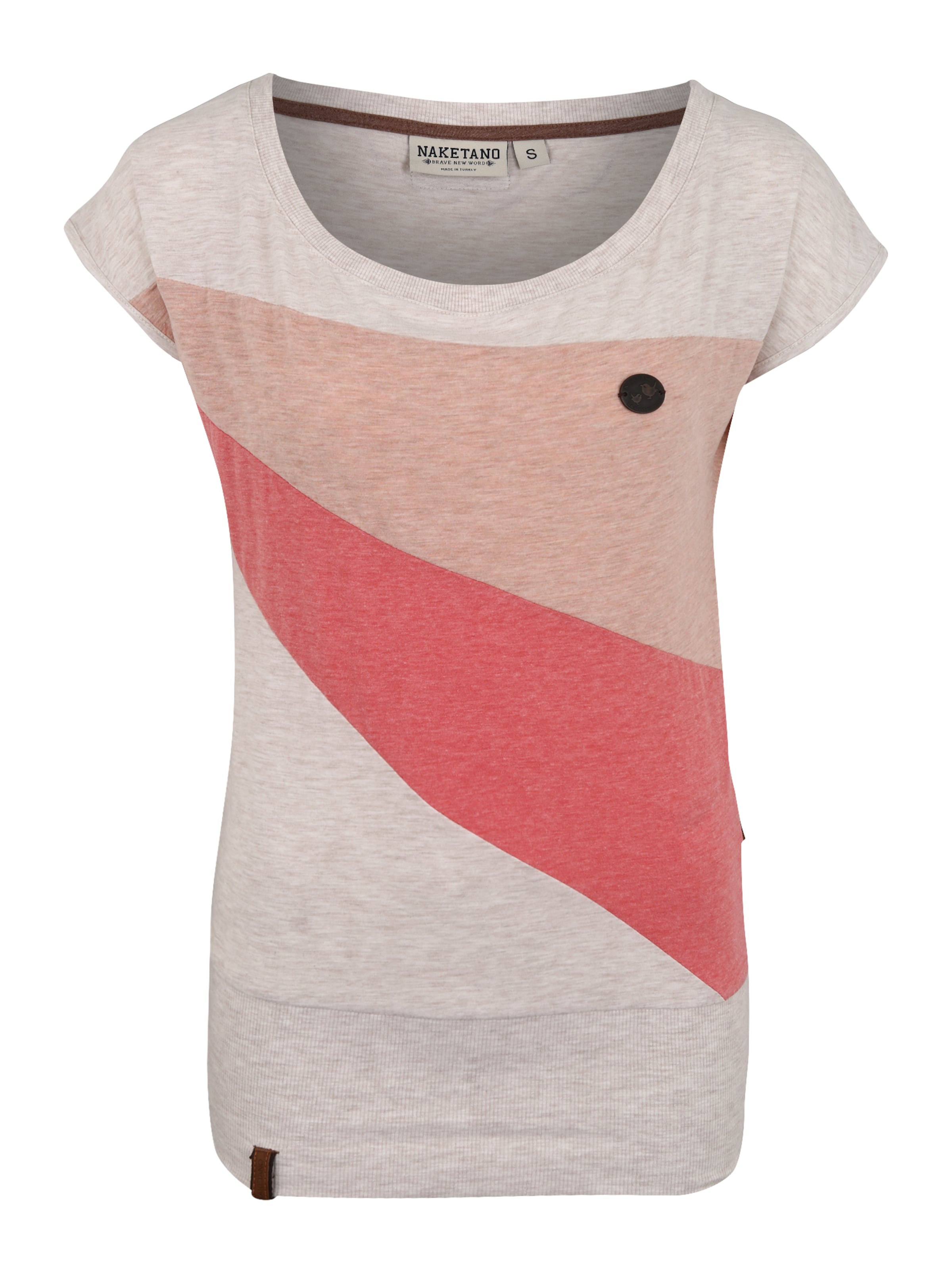 Naketano Shirt Herbert In Beigemeliert Hummer About You