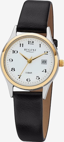 REGENT Analog Watch in Black: front