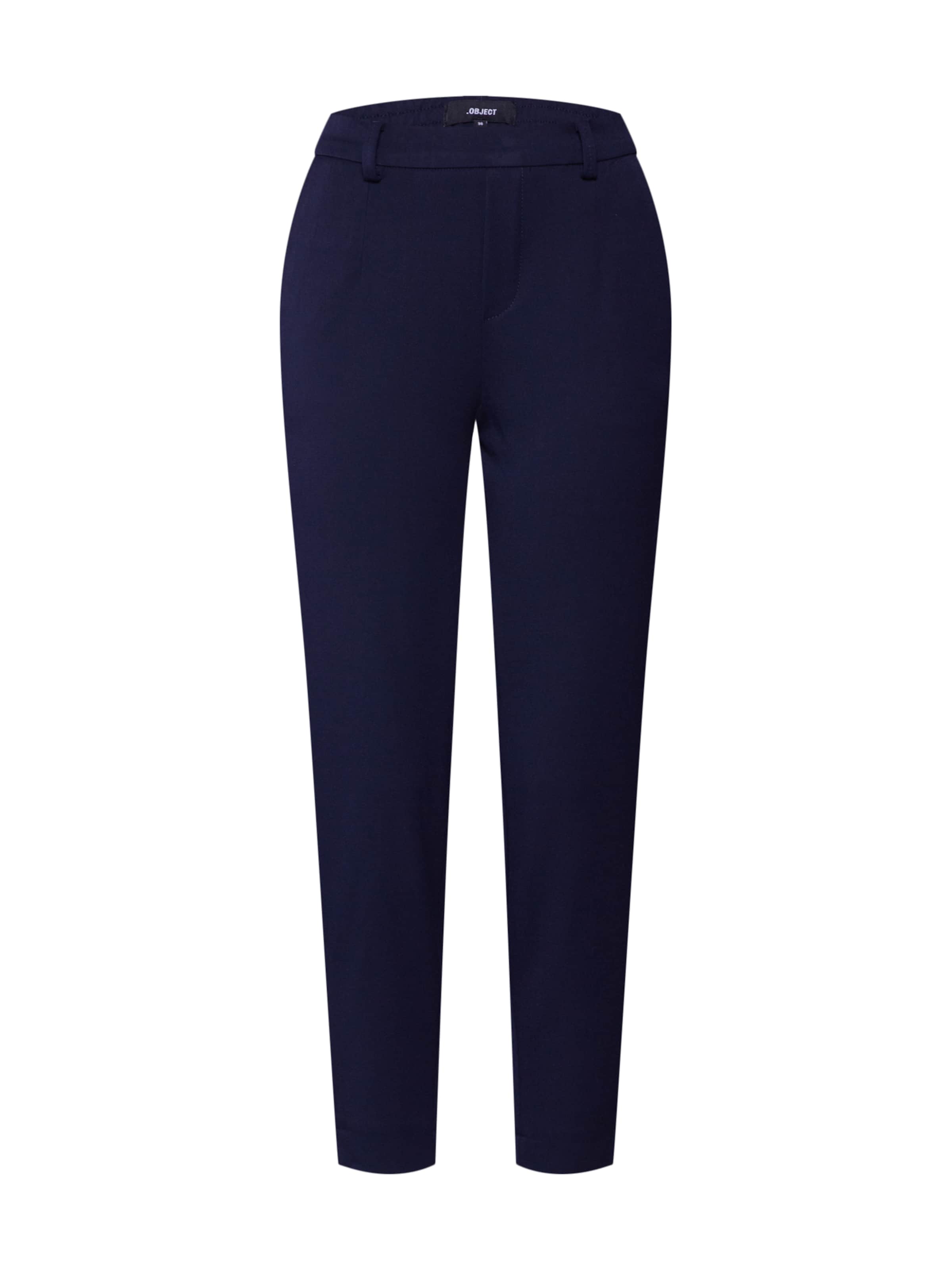 OBJECT Slimfit Kalhoty 'Lisa' – modrá: přední strana