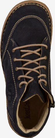 JOSEF SEIBEL Lace-Up Ankle Boots 'Neele' in Blue