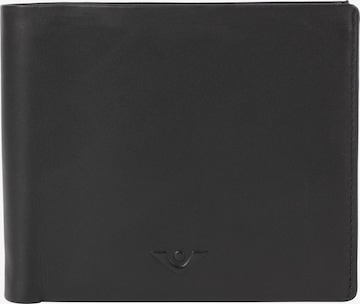 VOi Wallet 'Tobi' in Black: front