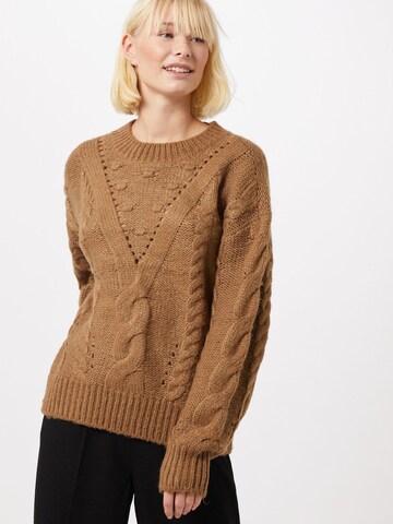 VERO MODA Pullover 'Paca' in Braun: predná strana