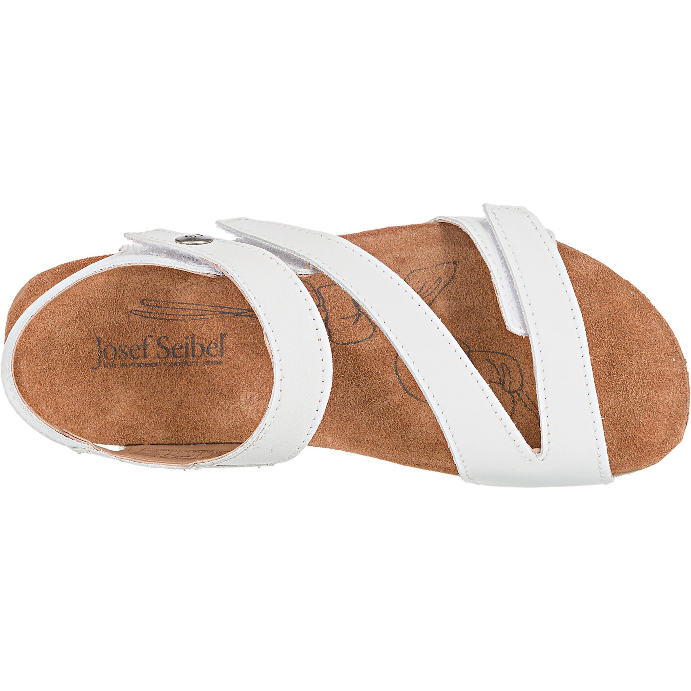 JOSEF SEIBEL Sandals 'Tonga' in White
