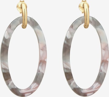 ELLI Earrings 'Geo' in Mixed colors: front