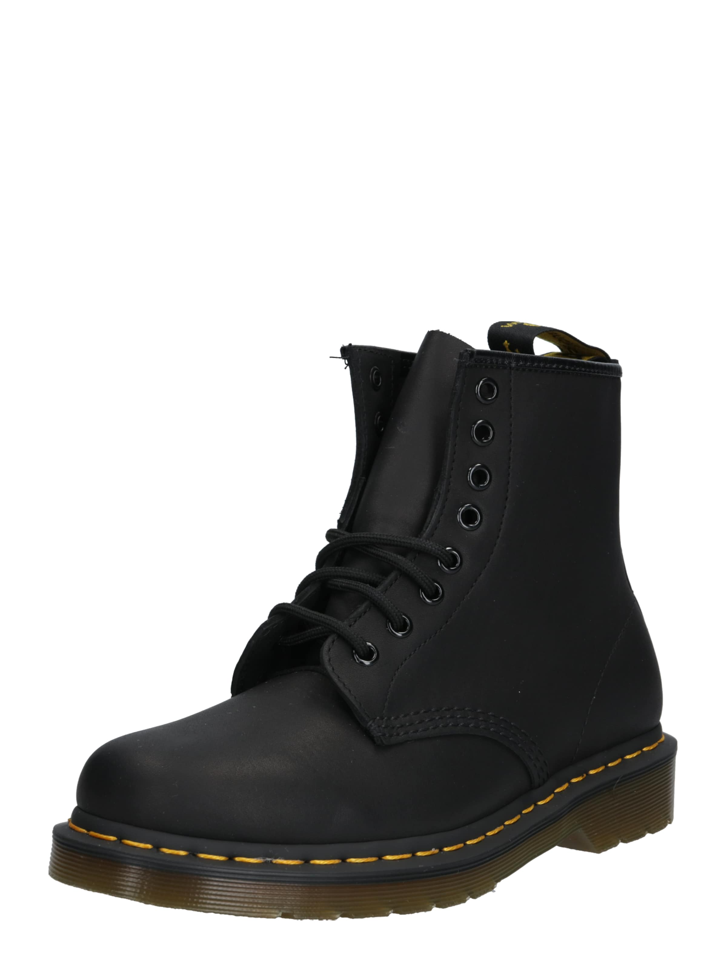 Stivale stringato '1460' di Dr. Martens in nero: frontale