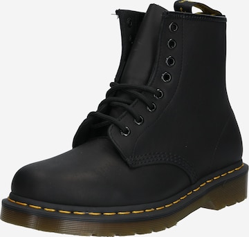 Bottines à lacets '1460' Dr. Martens en noir : devant