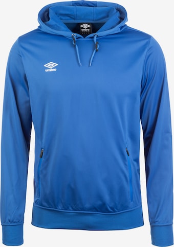 UMBRO Sweatshirt in Blauw: voorkant