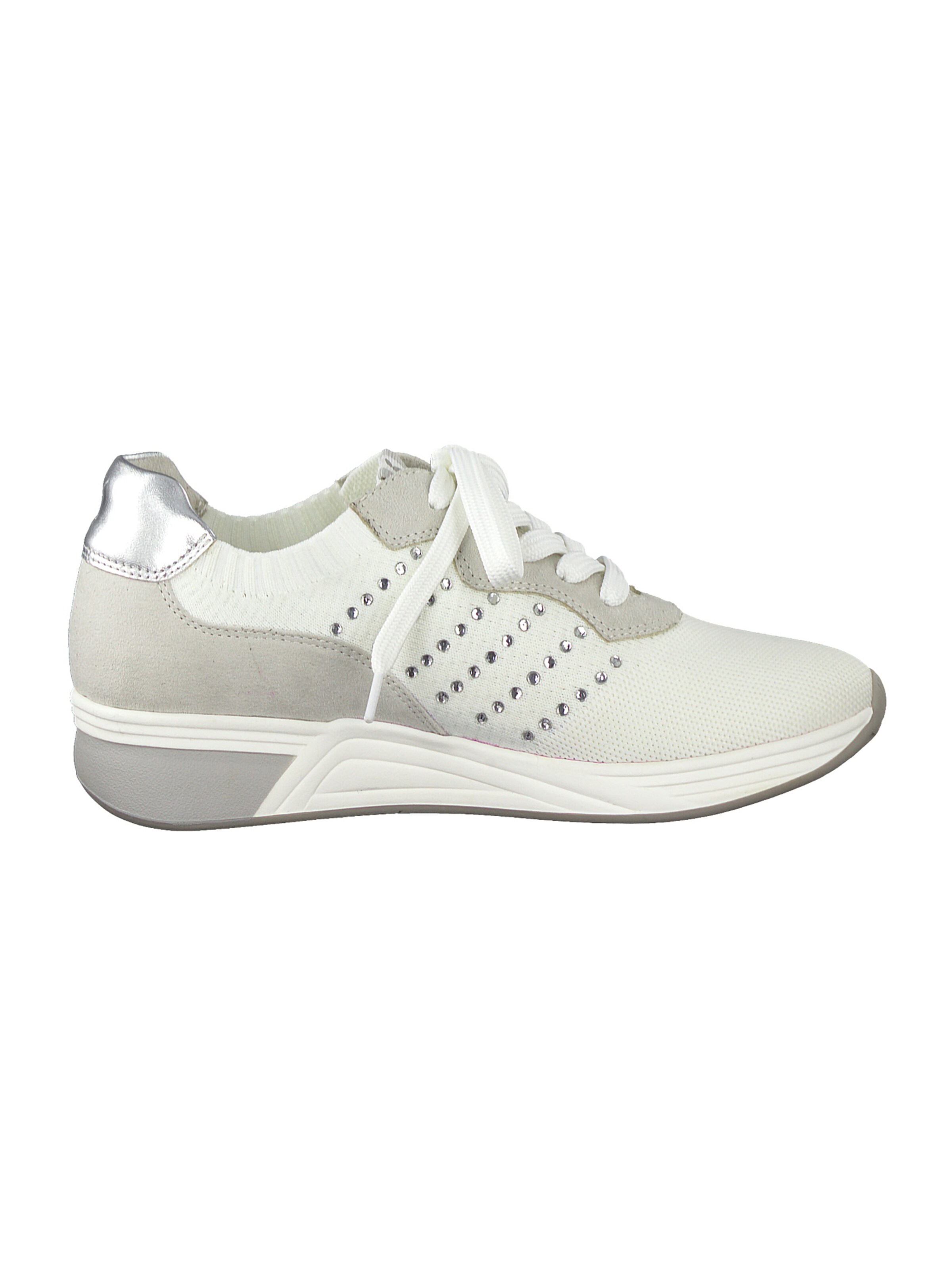 Baskets basses LOVE OUR PLANET by MARCO TOZZI en blanc