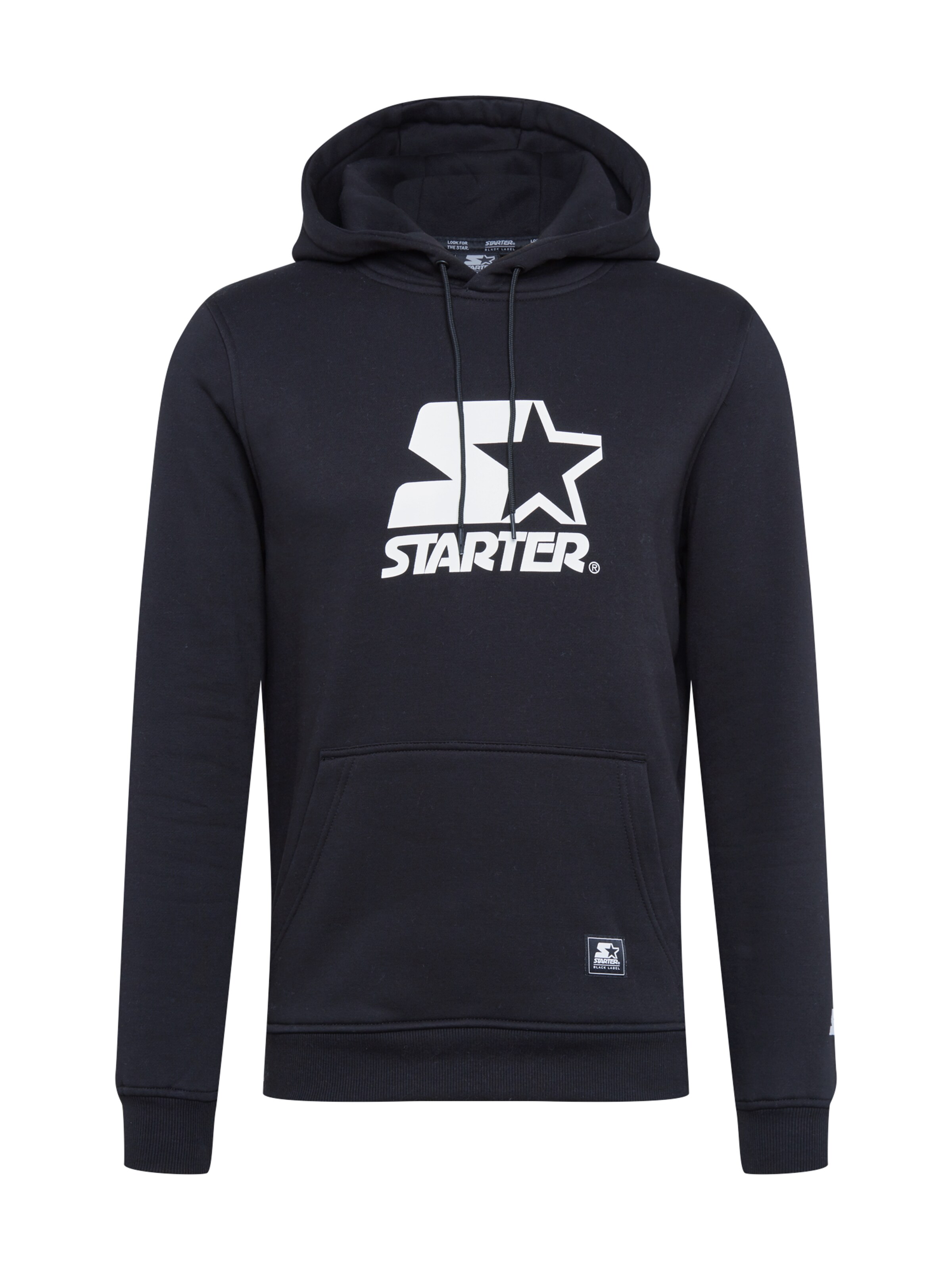 Starter Black Label Sweatshirt in Black: front