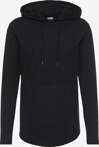 Sweat-shirt Urban Classics en noir : devant