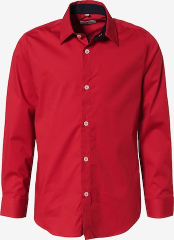 WEISE Button Up Shirt in Red: front