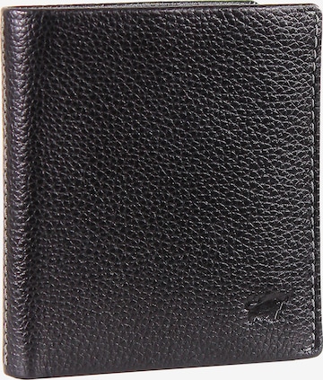 Braun Büffel Wallet 'Prato' in Black