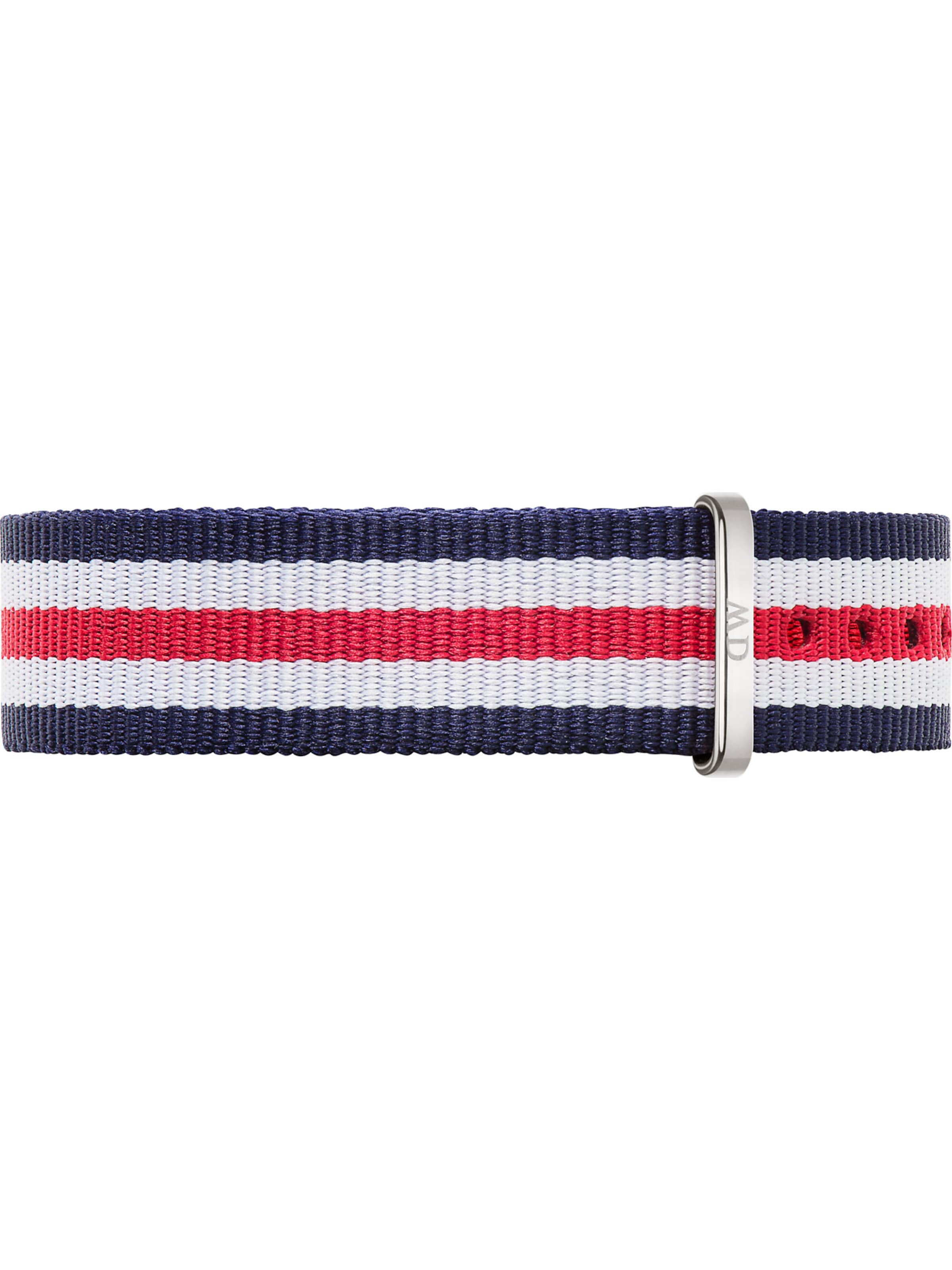 Daniel Wellington Textilband in Mischfarben: Vorderseite