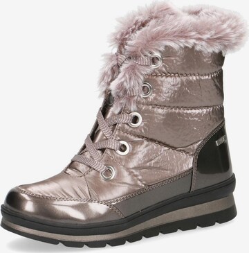 CAPRICE Snow Boots in Pink: front