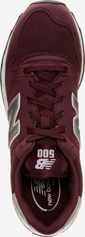 new balance - Sapatilhas baixas '500' em vermelho