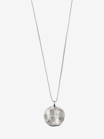 Pilgrim Necklace 'Leo Zodiac Sign' in Silver