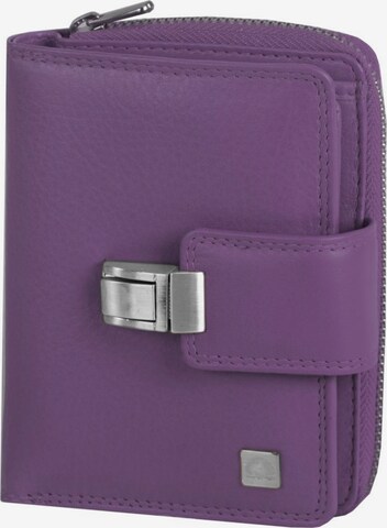 GREENBURRY Wallet in Purple: front