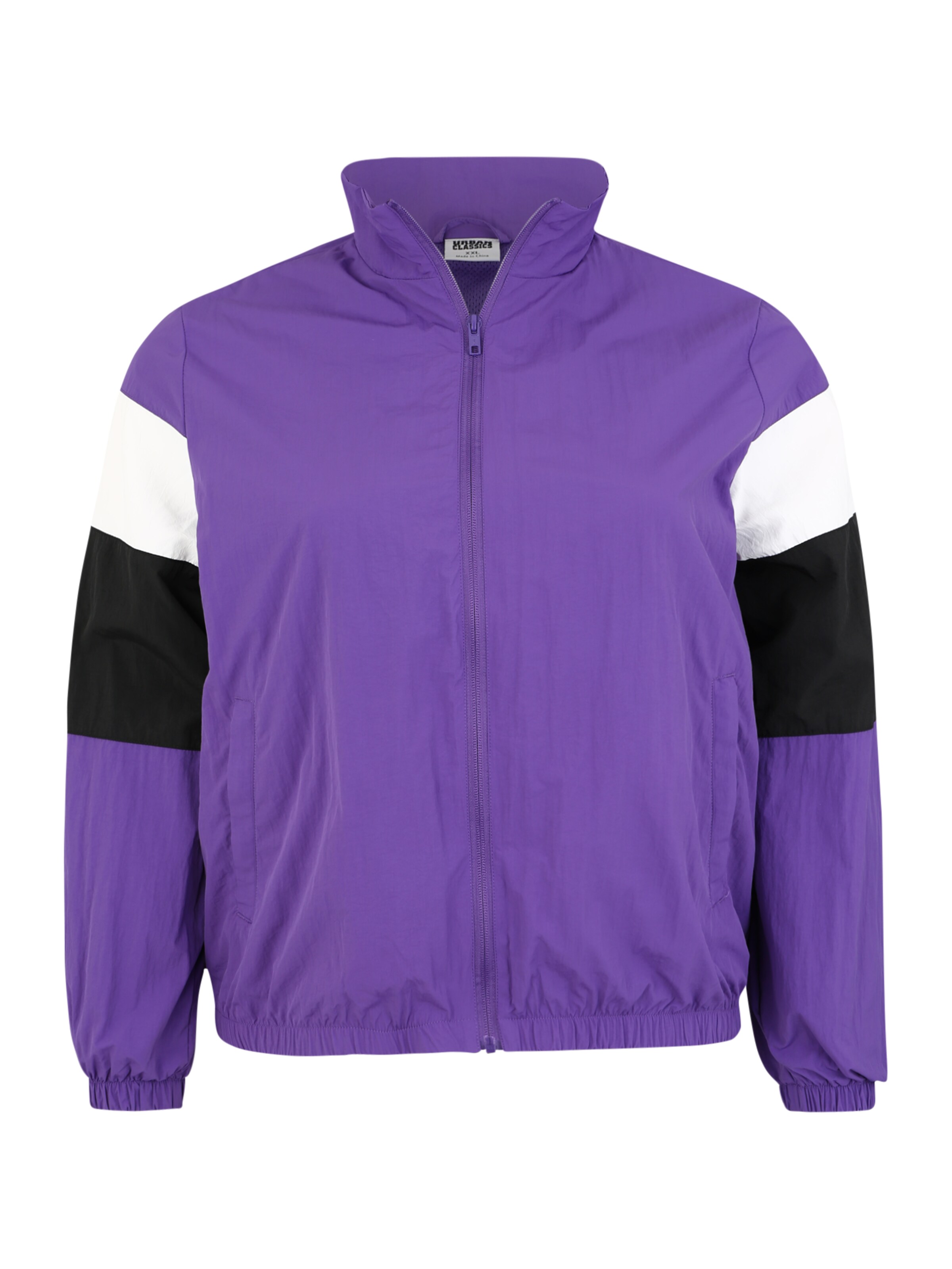 Urban Classics Curvy - Tussenjas in de kleur Lila