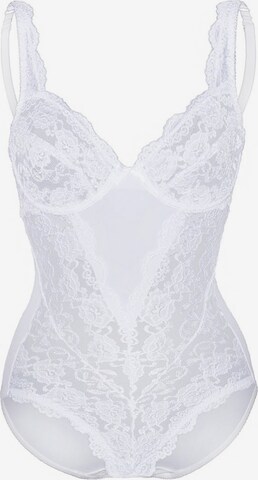 sassa Body 'CLASSIC LACE' in Weiß: predná strana